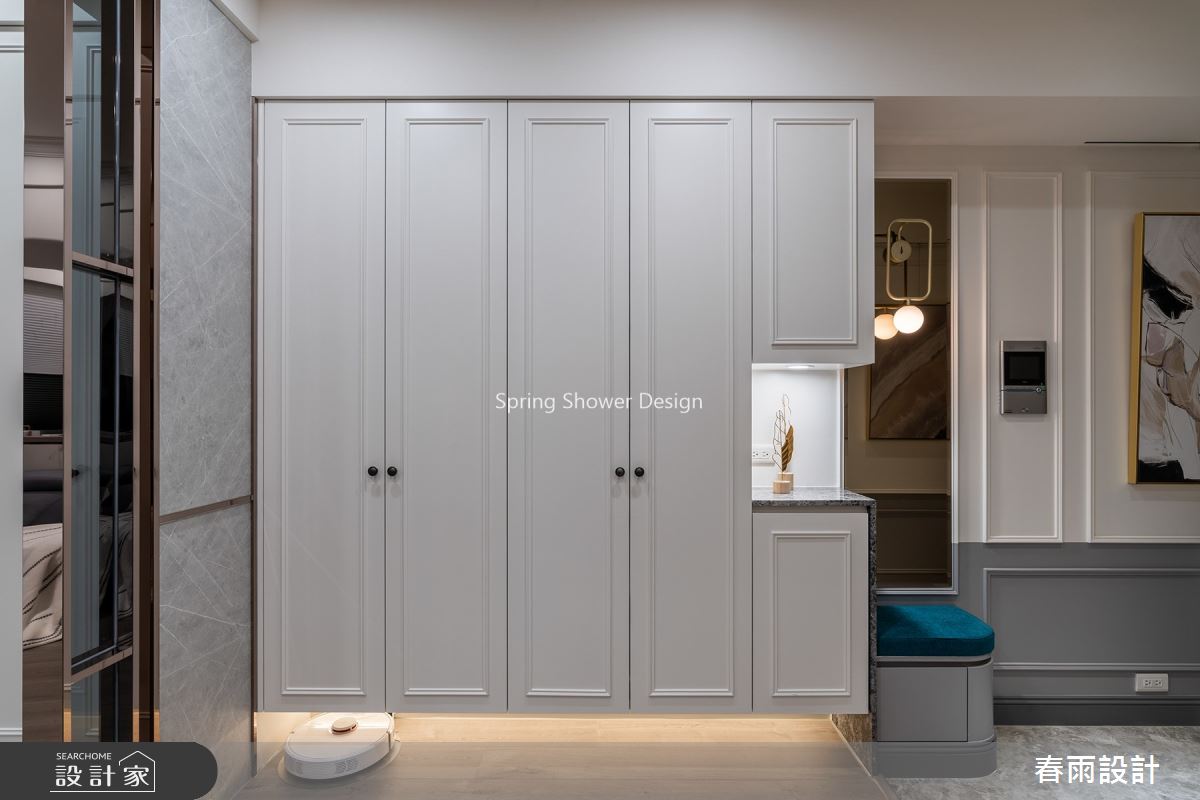 30坪中古屋(5~15年)＿新古典玄關案例圖片＿春雨設計＿春雨_135 國家園首之2
