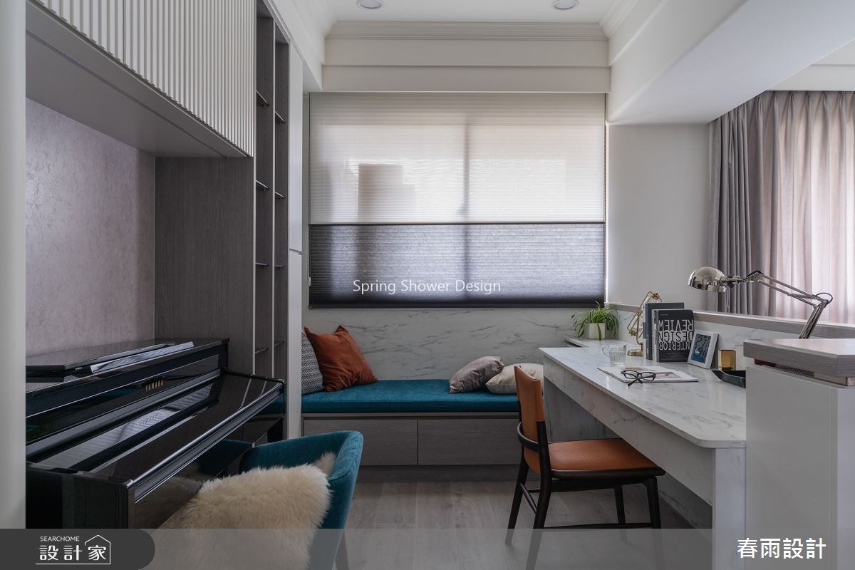 30坪中古屋(5~15年)＿新古典書房臥榻案例圖片＿春雨設計＿春雨_135 國家園首之18