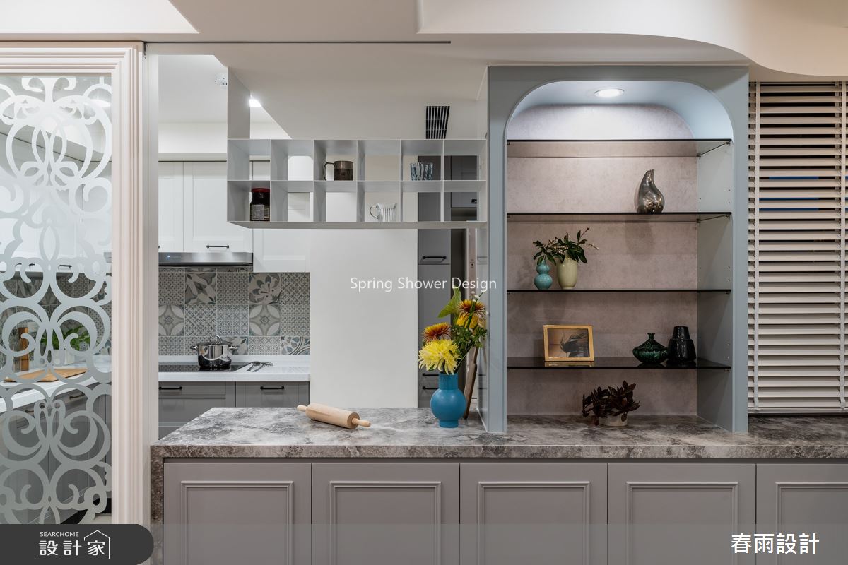 30坪中古屋(5~15年)＿新古典廚房案例圖片＿春雨設計＿春雨_135 國家園首之7