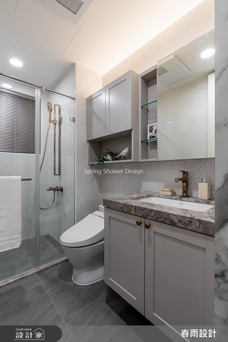 30坪中古屋(5~15年)＿新古典浴室案例圖片＿春雨設計＿春雨_135 國家園首之30