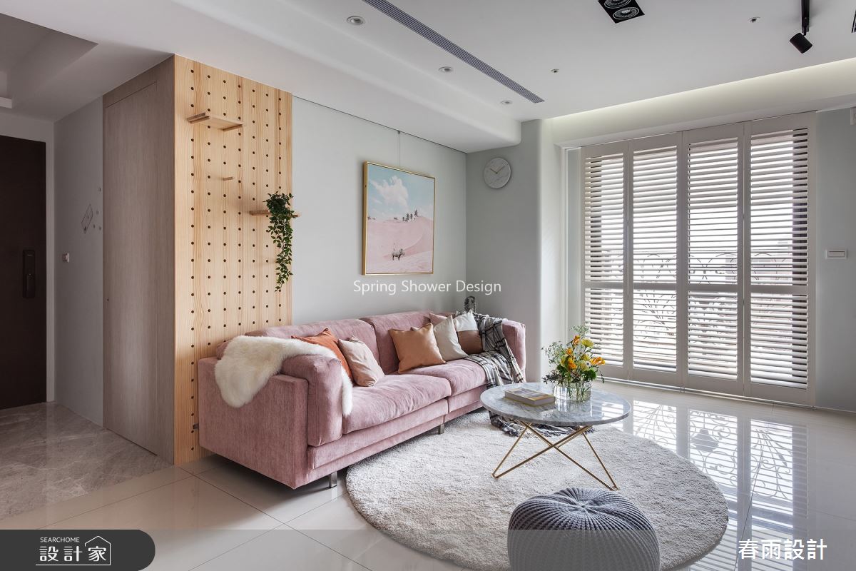 新成屋(5年以下)＿北歐風客廳案例圖片＿春雨設計＿春雨_136 桃園昭揚君悅之6