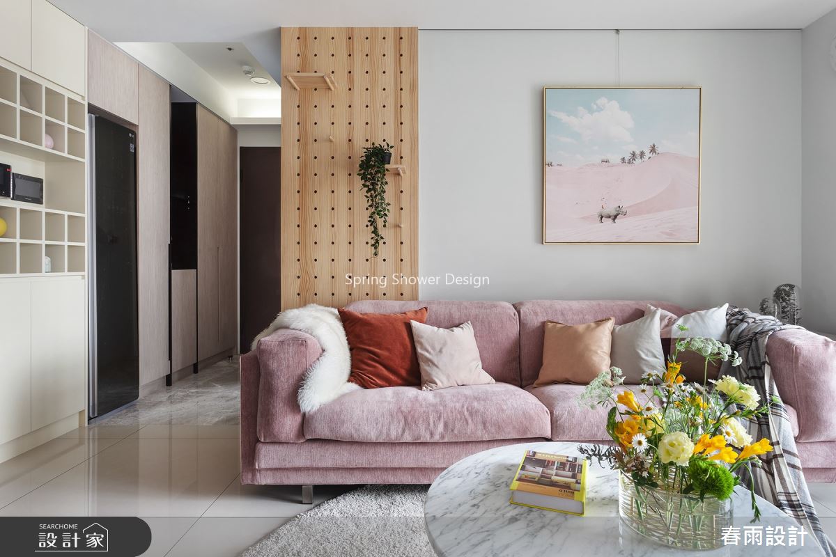 新成屋(5年以下)＿北歐風玄關客廳案例圖片＿春雨設計＿春雨_136 桃園昭揚君悅之5