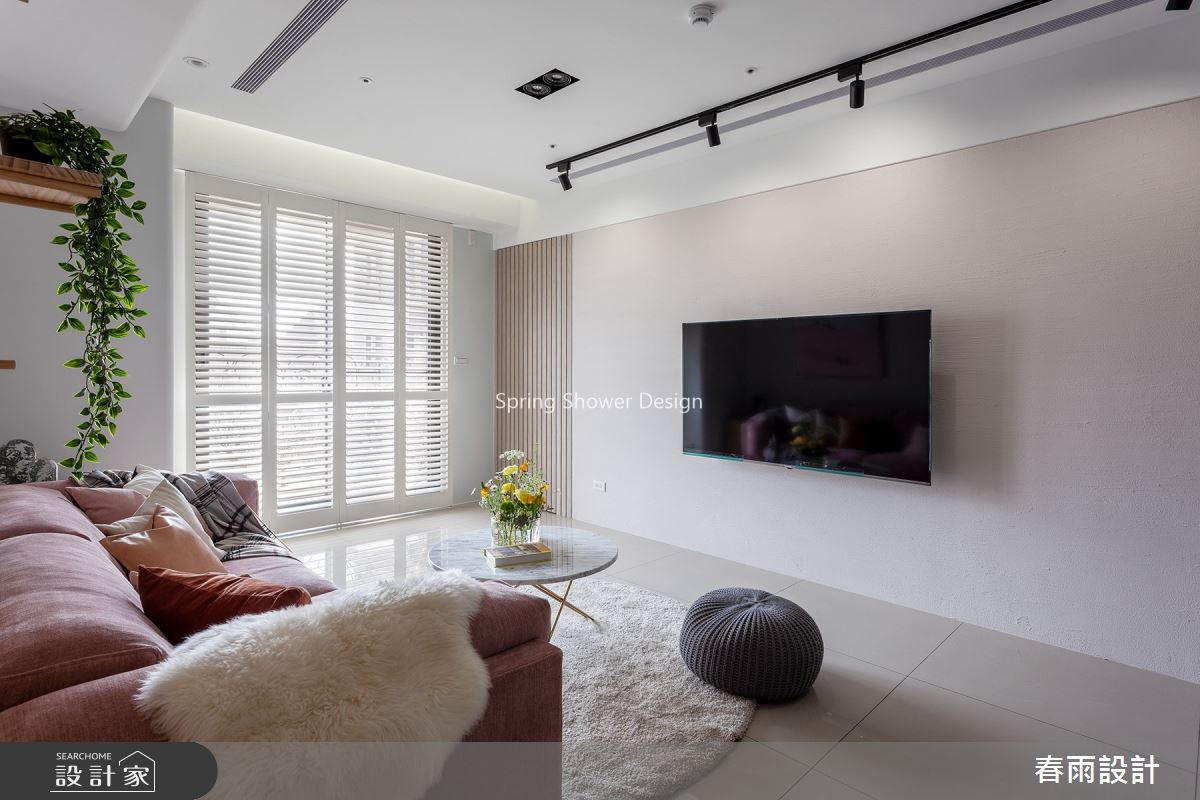 新成屋(5年以下)＿北歐風客廳案例圖片＿春雨設計＿春雨_136 桃園昭揚君悅之9