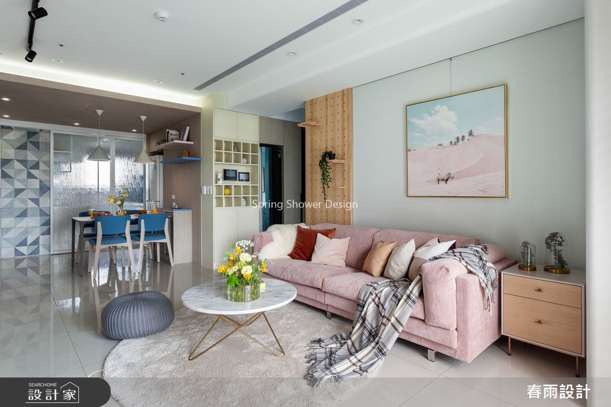 新成屋(5年以下)＿北歐風客廳案例圖片＿春雨設計＿春雨_136 桃園昭揚君悅之8