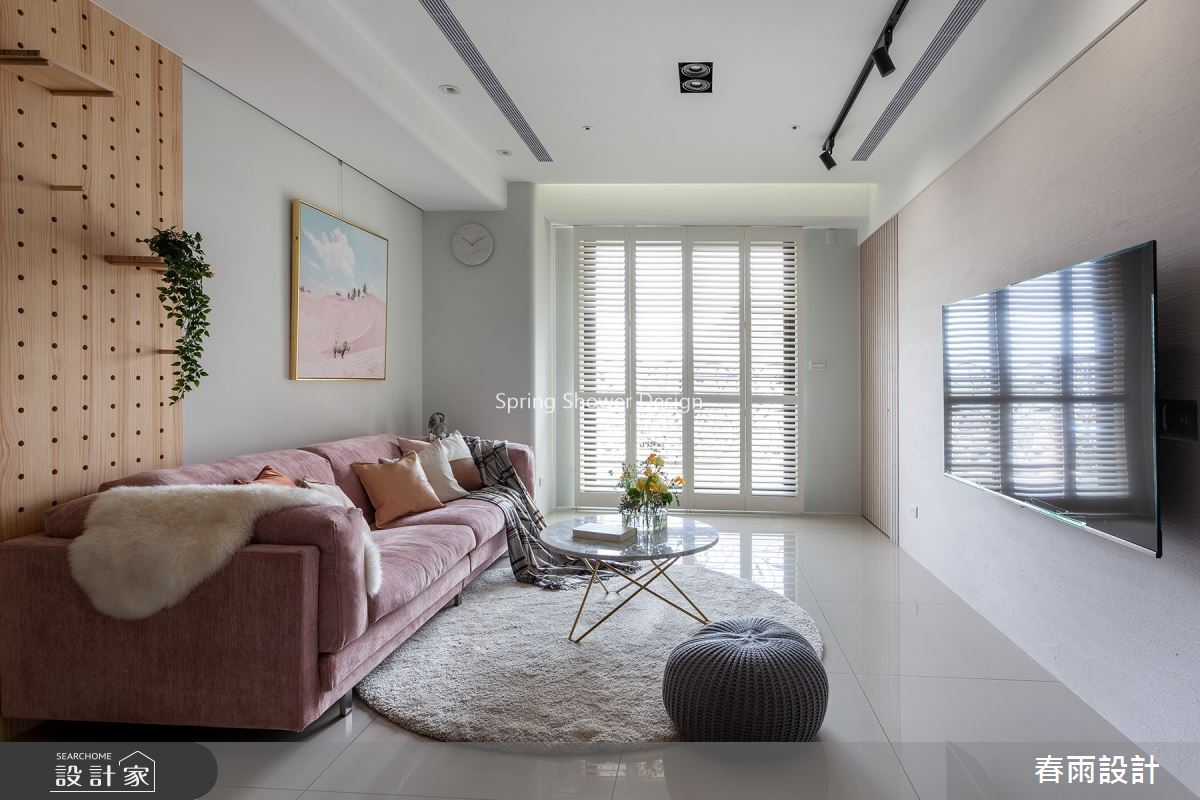 新成屋(5年以下)＿北歐風客廳案例圖片＿春雨設計＿春雨_136 桃園昭揚君悅之7