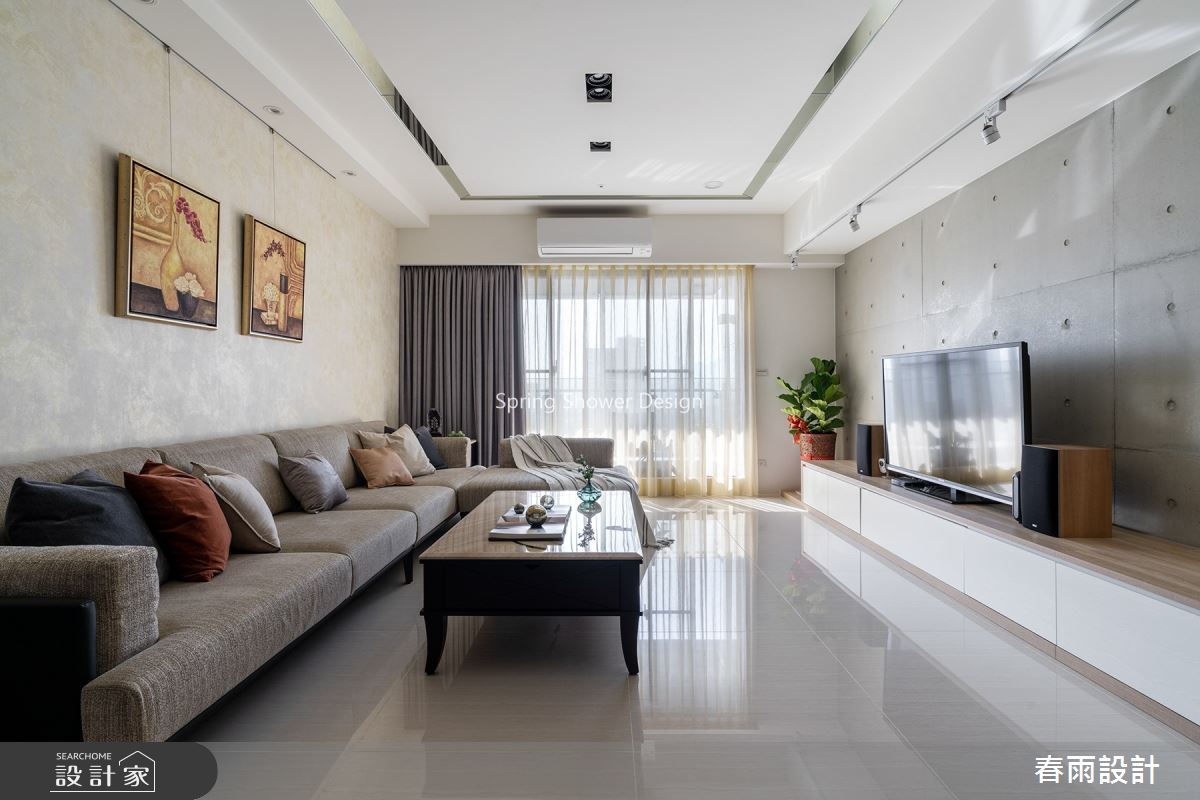 38坪預售屋＿現代風客廳案例圖片＿春雨設計＿春雨_137 大可山石之10