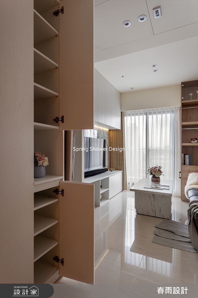 新成屋(5年以下)＿現代風玄關客廳案例圖片＿春雨設計＿春雨_138 昇陽城中之2