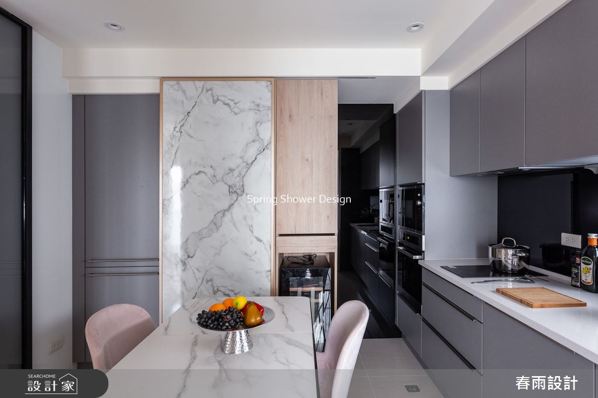 新成屋(5年以下)＿現代風餐廳廚房案例圖片＿春雨設計＿春雨_138 昇陽城中之11