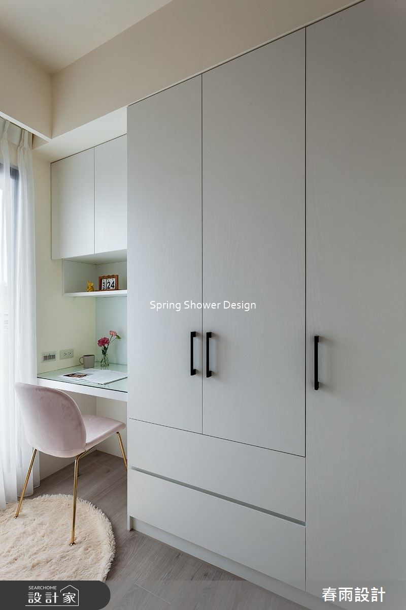 新成屋(5年以下)＿現代風臥室案例圖片＿春雨設計＿春雨_138 昇陽城中之30