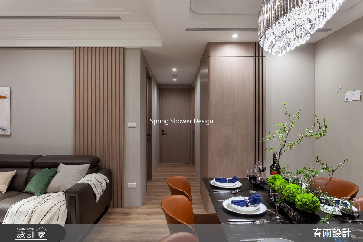 38坪新成屋(5年以下)＿現代風客廳餐廳案例圖片＿春雨設計＿春雨_139 捷寶雲品之14