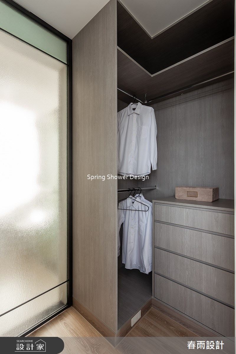 38坪新成屋(5年以下)＿現代風更衣間案例圖片＿春雨設計＿春雨_139 捷寶雲品之27