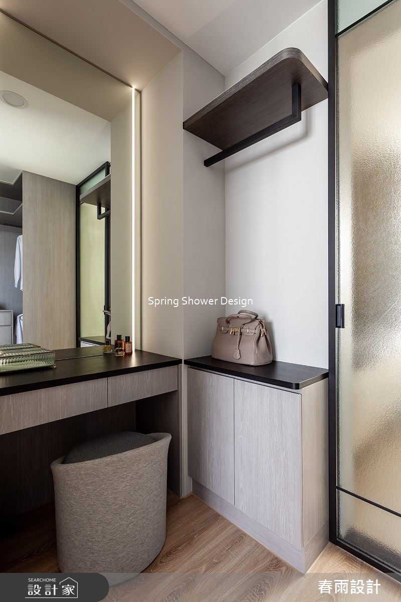 38坪新成屋(5年以下)＿現代風更衣間案例圖片＿春雨設計＿春雨_139 捷寶雲品之29
