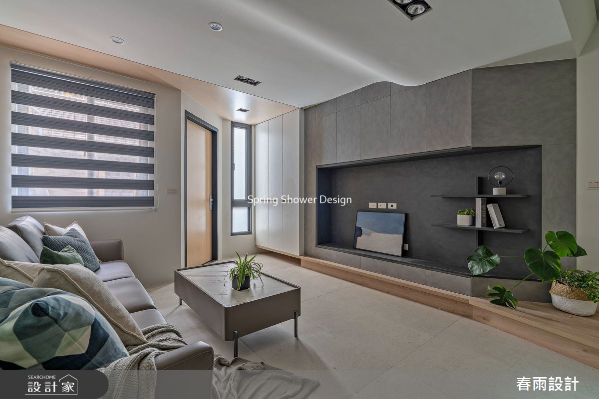47坪老屋(16~30年)＿現代風客廳案例圖片＿春雨設計＿春雨_140 華祥三街之2