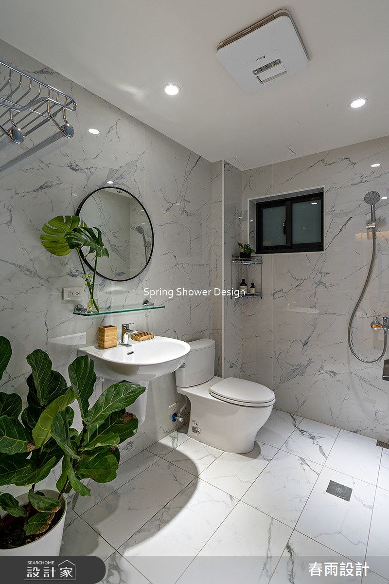 47坪老屋(16~30年)＿現代風浴室案例圖片＿春雨設計＿春雨_140 華祥三街之15