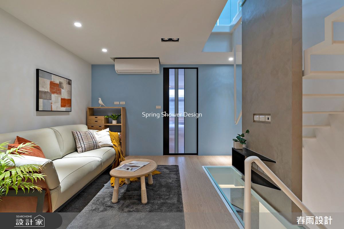 47坪老屋(16~30年)＿現代風客廳閣樓多功能室案例圖片＿春雨設計＿春雨_140 華祥三街之18