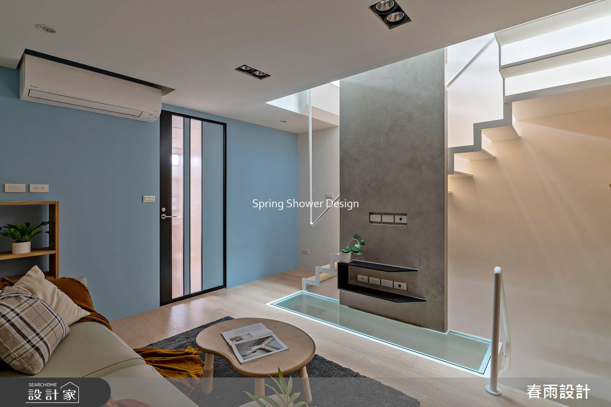 47坪老屋(16~30年)＿現代風客廳閣樓多功能室案例圖片＿春雨設計＿春雨_140 華祥三街之22
