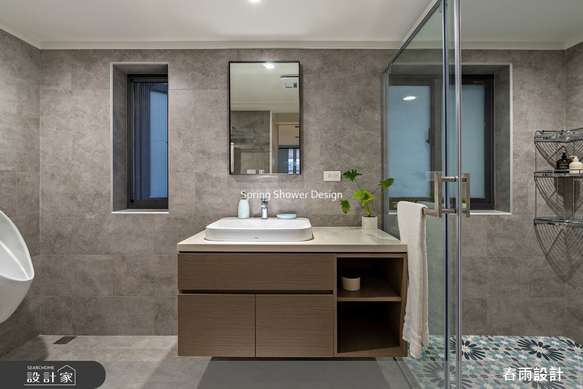47坪老屋(16~30年)＿現代風浴室案例圖片＿春雨設計＿春雨_140 華祥三街之25