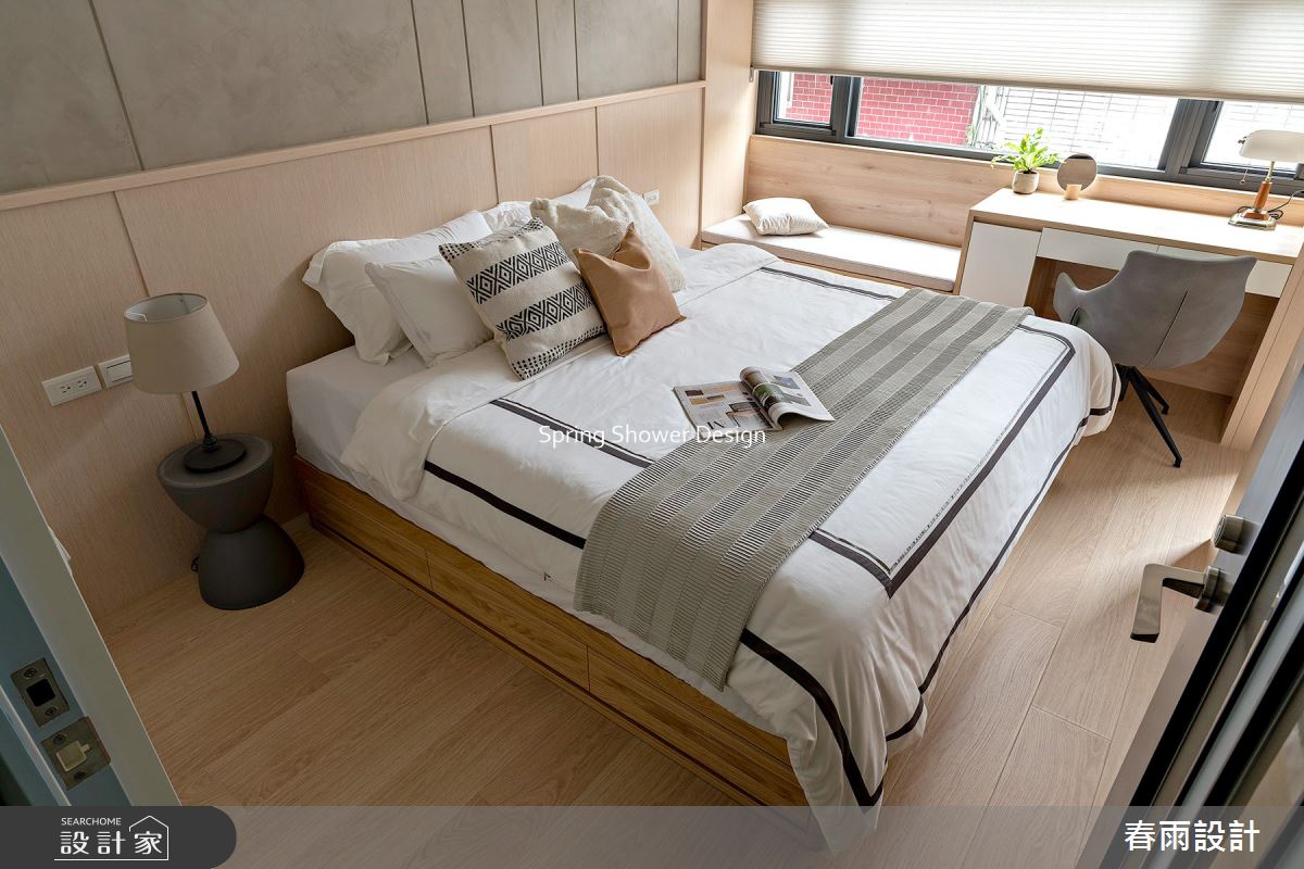 47坪老屋(16~30年)＿現代風臥室案例圖片＿春雨設計＿春雨_140 華祥三街之26