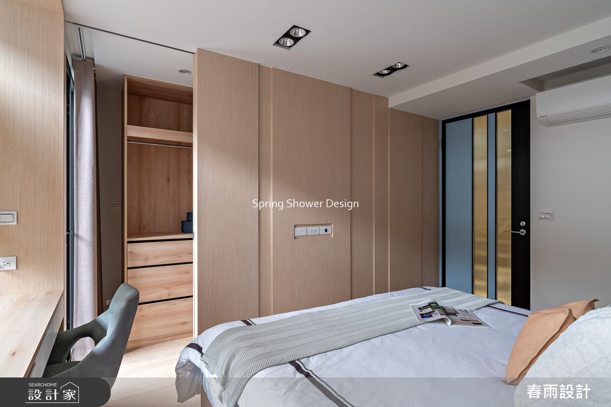 47坪老屋(16~30年)＿現代風臥室案例圖片＿春雨設計＿春雨_140 華祥三街之27