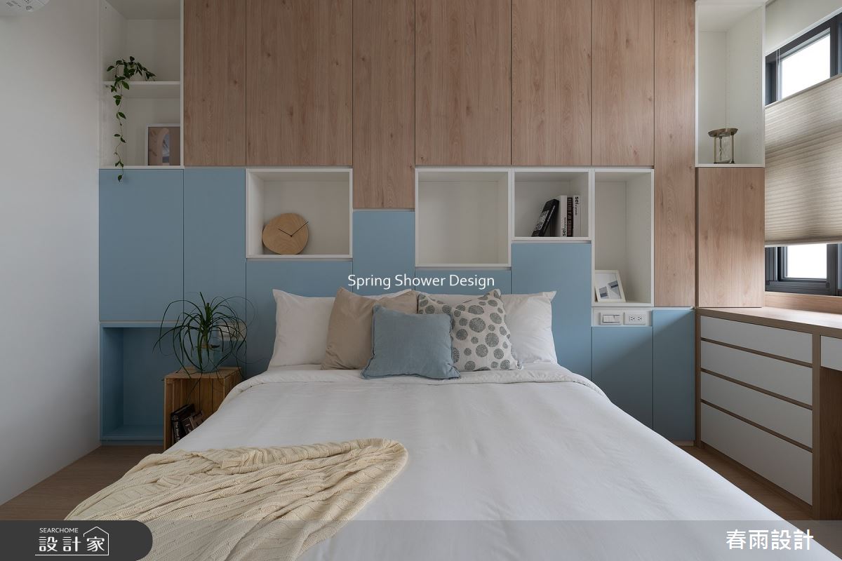 47坪老屋(16~30年)＿現代風臥室案例圖片＿春雨設計＿春雨_140 華祥三街之36