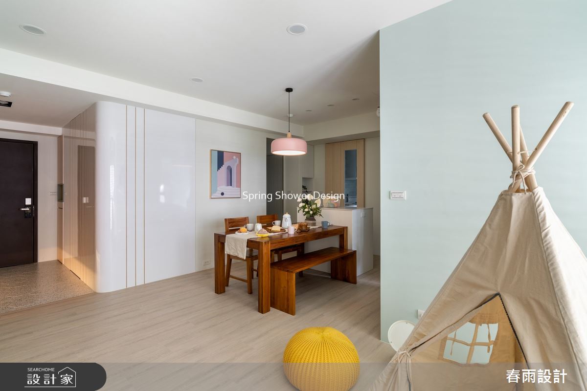 新成屋(5年以下)＿北歐風客廳餐廳案例圖片＿春雨設計＿春雨_141 文化御璽之11