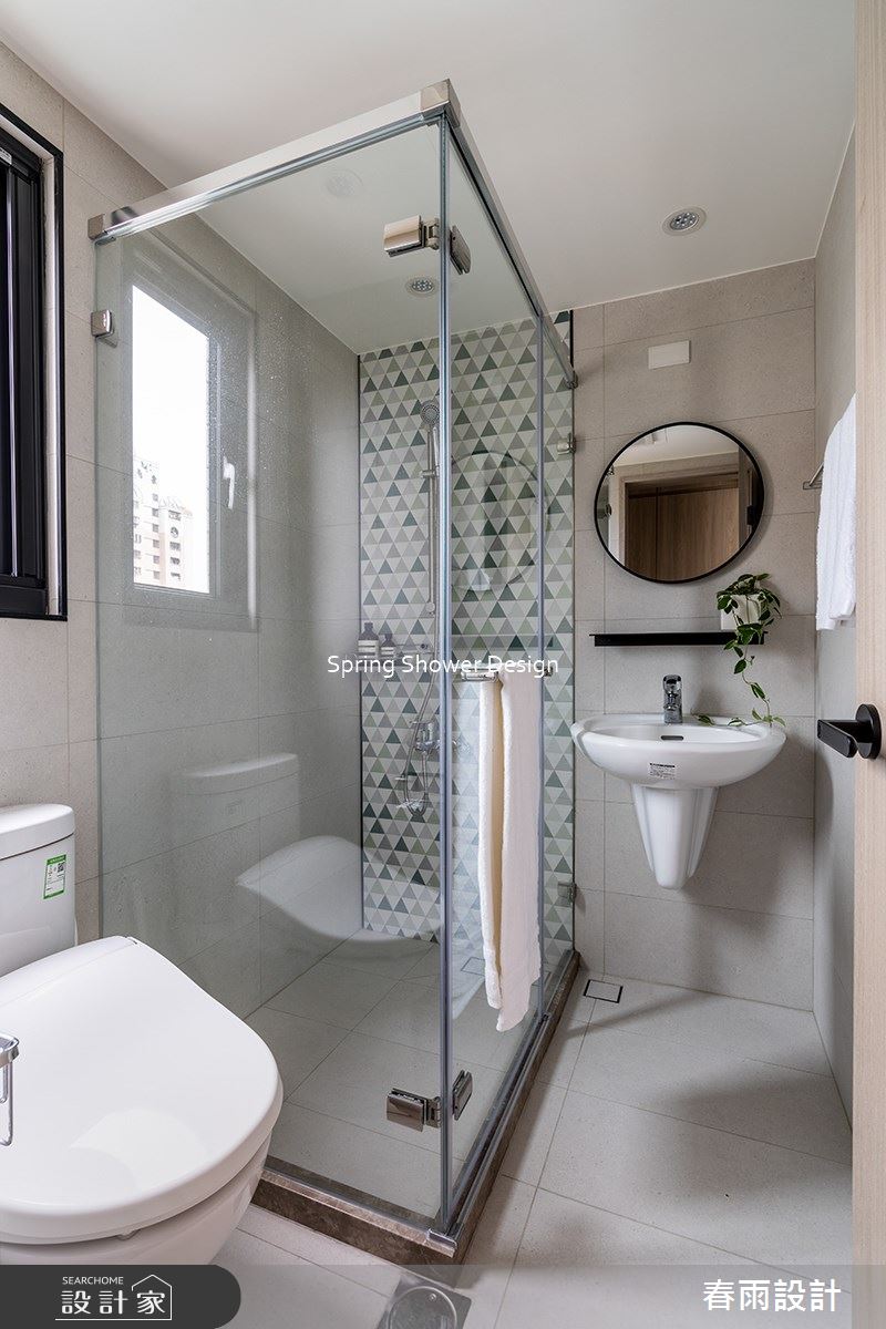 新成屋(5年以下)＿北歐風浴室案例圖片＿春雨設計＿春雨_141 文化御璽之31