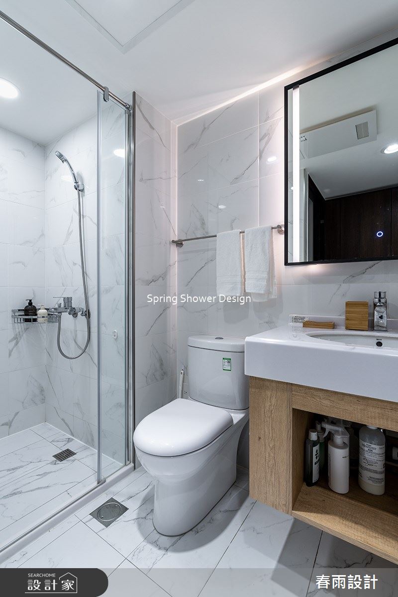 新成屋(5年以下)＿北歐風浴室案例圖片＿春雨設計＿春雨_141 文化御璽之32