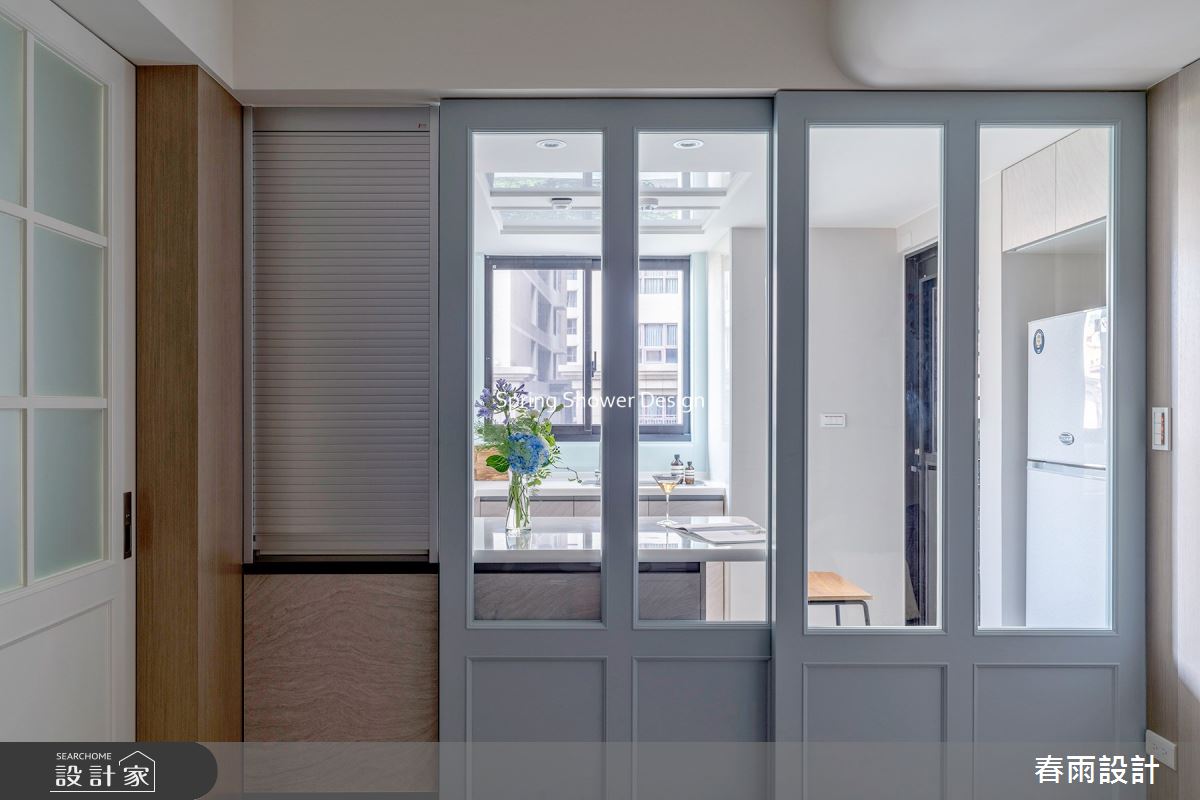 14坪新成屋(5年以下)＿現代風廚房吧檯案例圖片＿春雨設計＿春雨_143 新店璞御之12