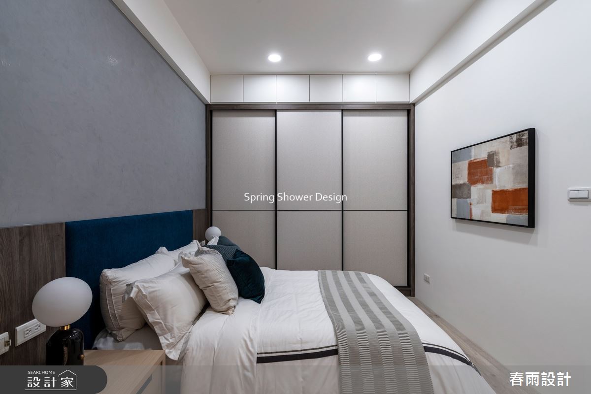 14坪新成屋(5年以下)＿現代風臥室客房案例圖片＿春雨設計＿春雨_143 新店璞御之23
