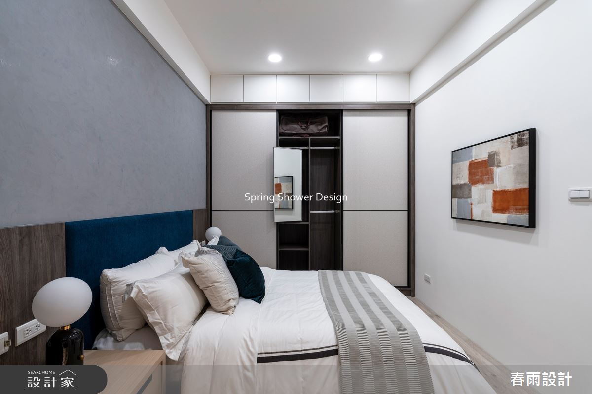 14坪新成屋(5年以下)＿現代風臥室客房案例圖片＿春雨設計＿春雨_143 新店璞御之24
