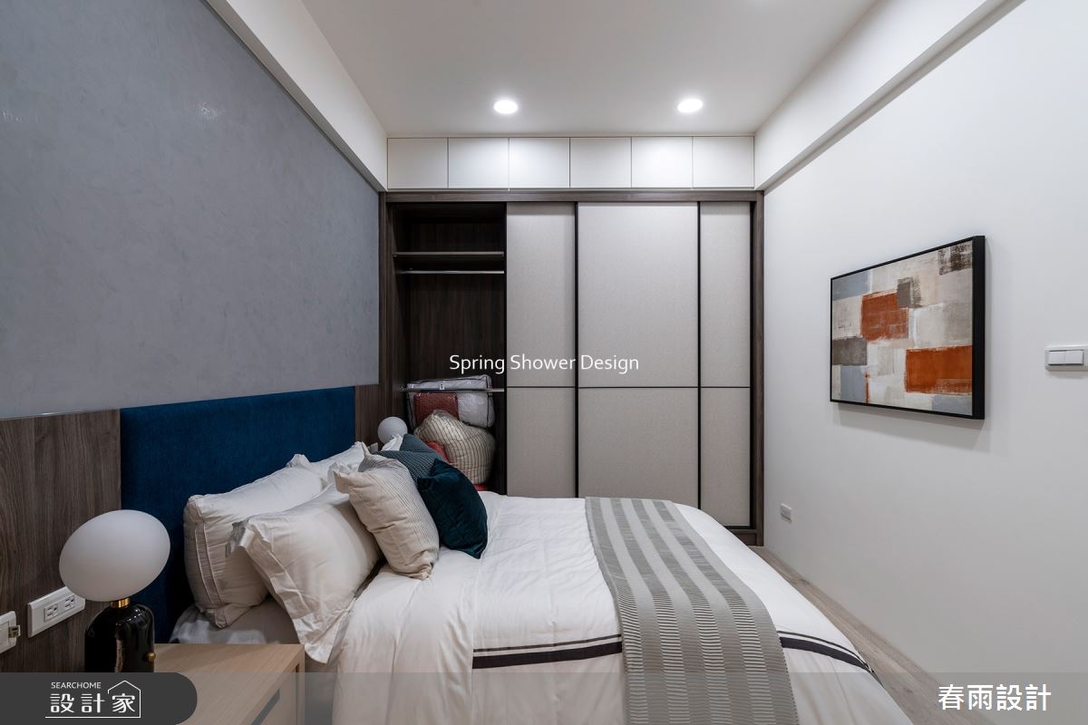 14坪新成屋(5年以下)＿現代風臥室客房案例圖片＿春雨設計＿春雨_143 新店璞御之25