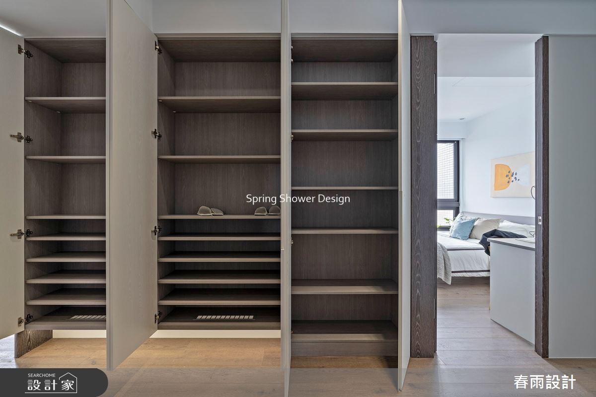 29坪新成屋(5年以下)＿現代風玄關臥室案例圖片＿春雨設計＿春雨_144 碧根21號之2