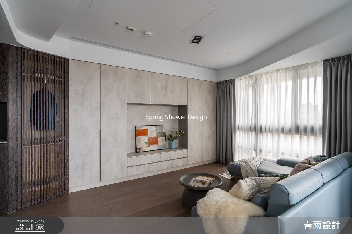 29坪新成屋(5年以下)＿現代風客廳案例圖片＿春雨設計＿春雨_144 碧根21號之7
