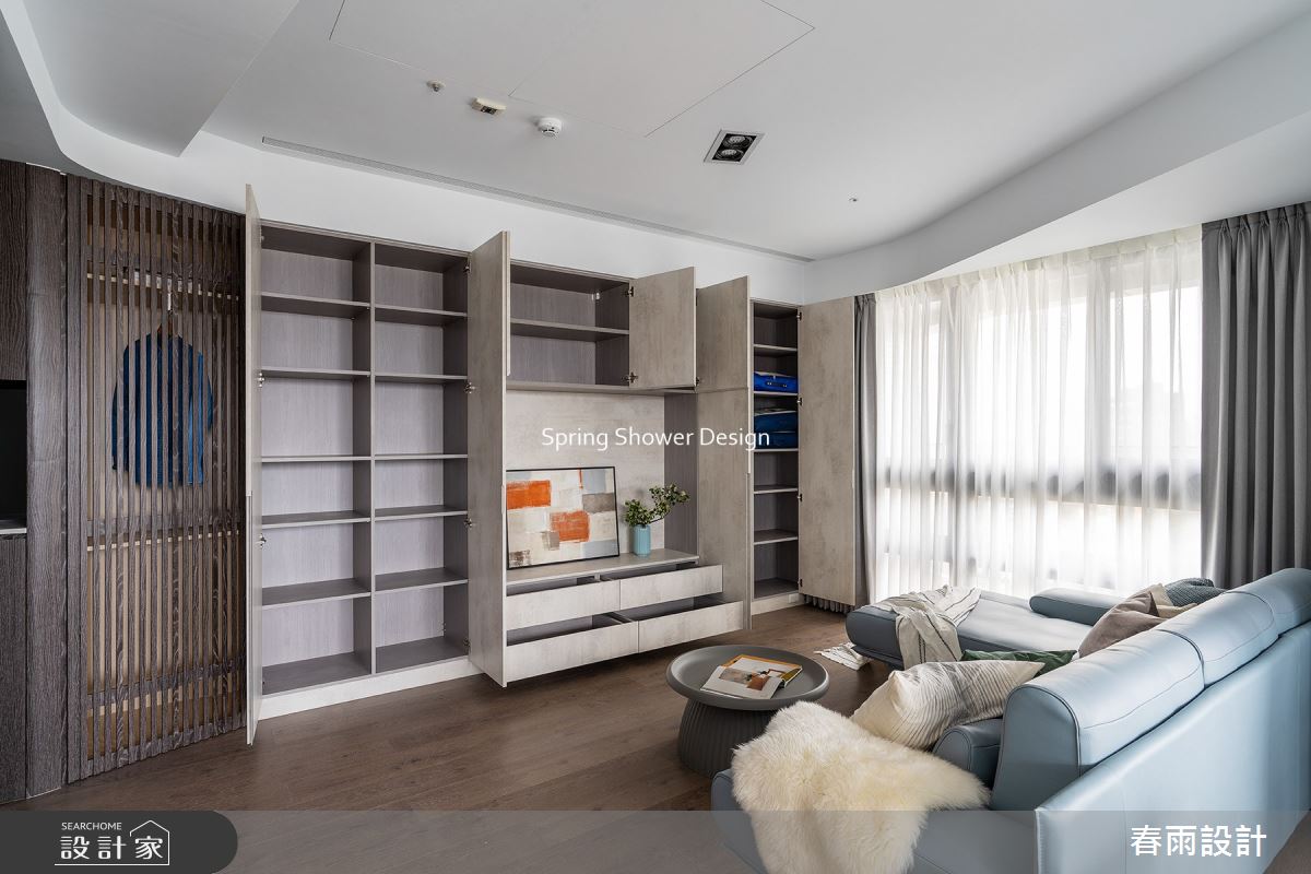 29坪新成屋(5年以下)＿現代風客廳案例圖片＿春雨設計＿春雨_144 碧根21號之8