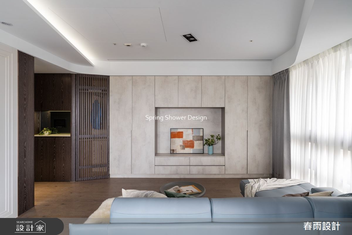 29坪新成屋(5年以下)＿現代風客廳案例圖片＿春雨設計＿春雨_144 碧根21號之11