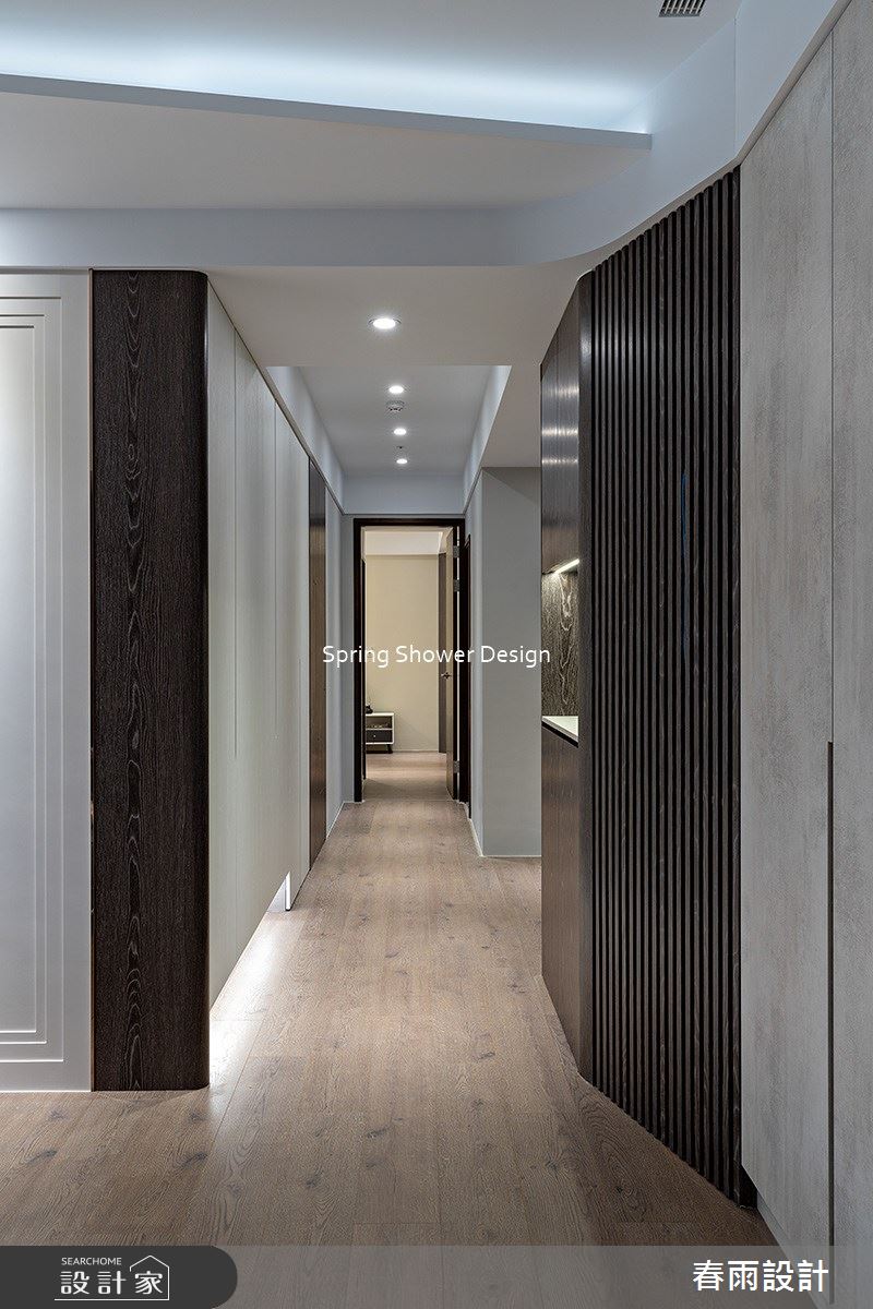 29坪新成屋(5年以下)＿現代風走廊案例圖片＿春雨設計＿春雨_144 碧根21號之22