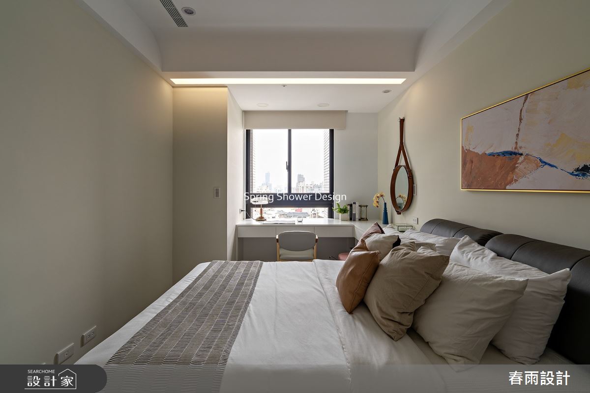 29坪新成屋(5年以下)＿現代風臥室案例圖片＿春雨設計＿春雨_144 碧根21號之24