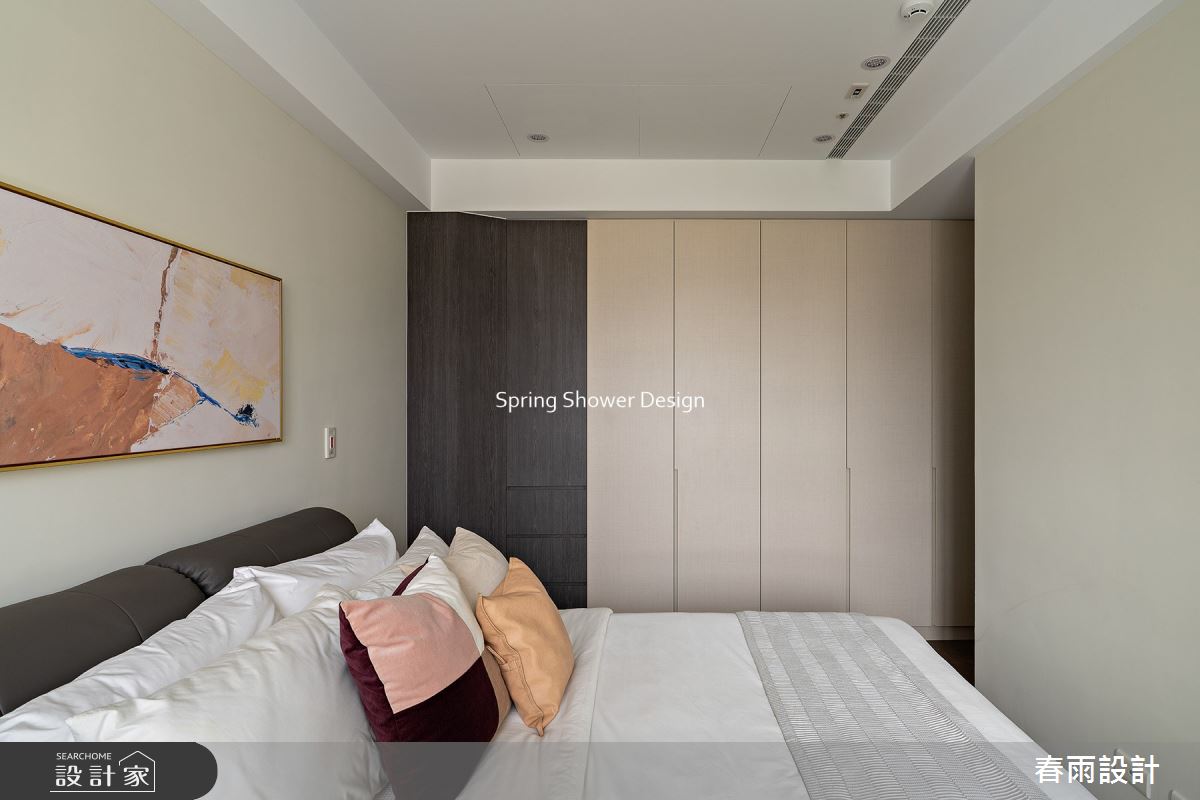 29坪新成屋(5年以下)＿現代風臥室案例圖片＿春雨設計＿春雨_144 碧根21號之27