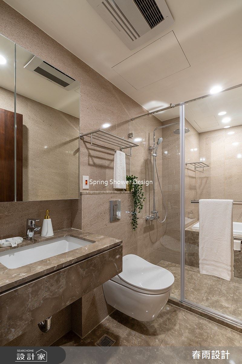 29坪新成屋(5年以下)＿現代風浴室案例圖片＿春雨設計＿春雨_144 碧根21號之84