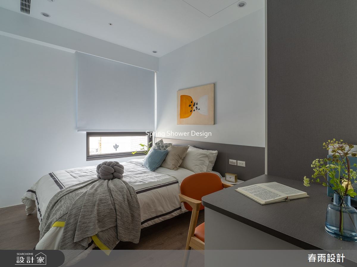29坪新成屋(5年以下)＿現代風臥室案例圖片＿春雨設計＿春雨_144 碧根21號之30