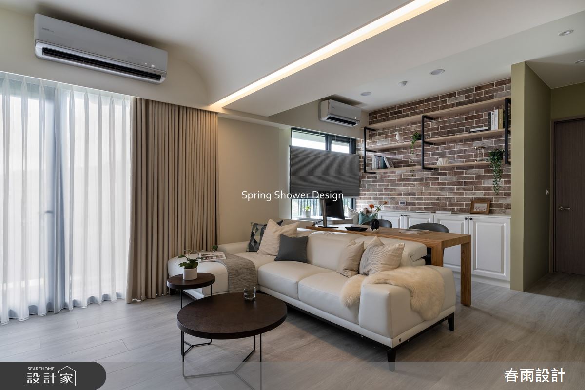 新成屋(5年以下)＿現代風客廳書房案例圖片＿春雨設計＿春雨_145 竹北椰林賞之12