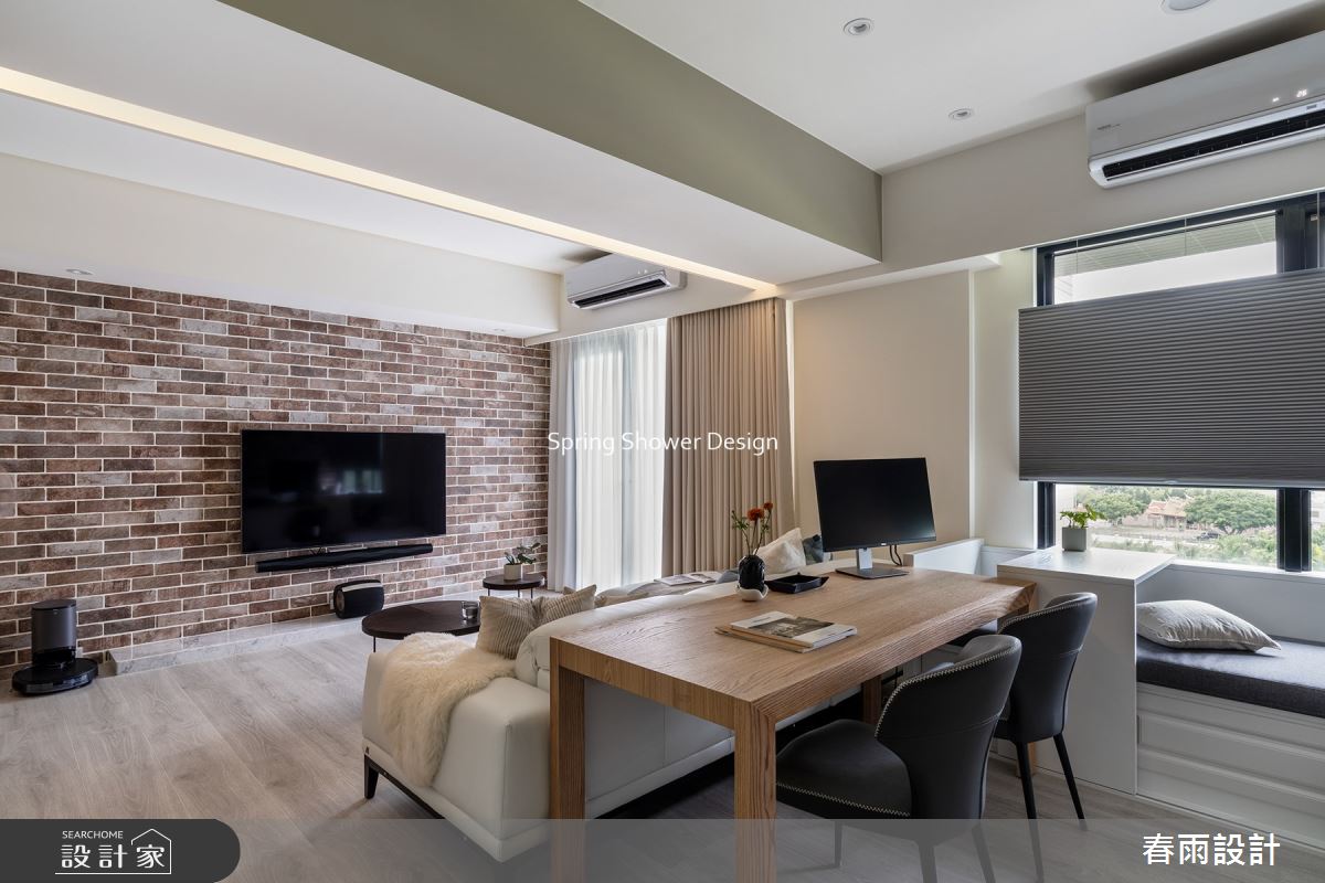 新成屋(5年以下)＿現代風客廳書房案例圖片＿春雨設計＿春雨_145 竹北椰林賞之15