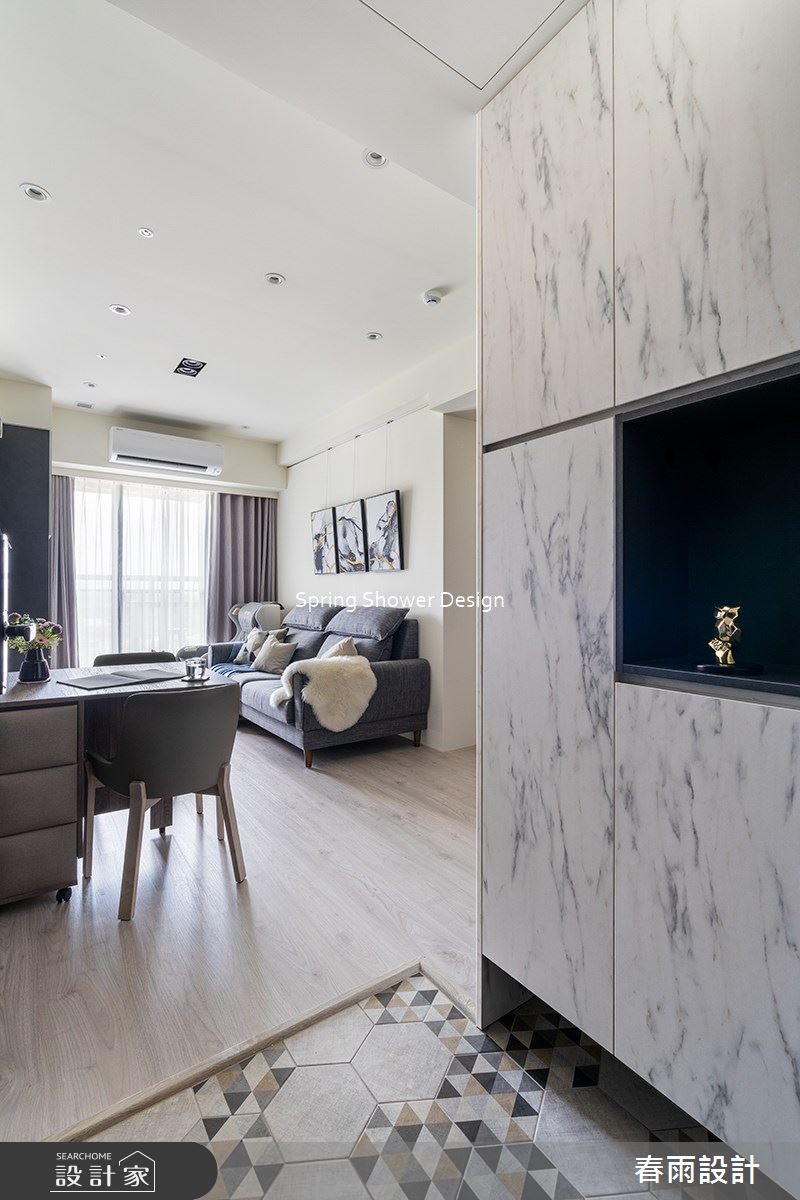 新成屋(5年以下)＿現代風玄關案例圖片＿春雨設計＿春雨_146 金捷市之1