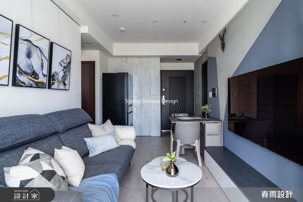 新成屋(5年以下)＿現代風客廳案例圖片＿春雨設計＿春雨_146 金捷市之7