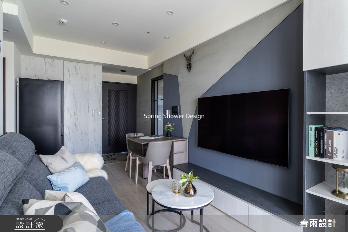 新成屋(5年以下)＿現代風客廳案例圖片＿春雨設計＿春雨_146 金捷市之8