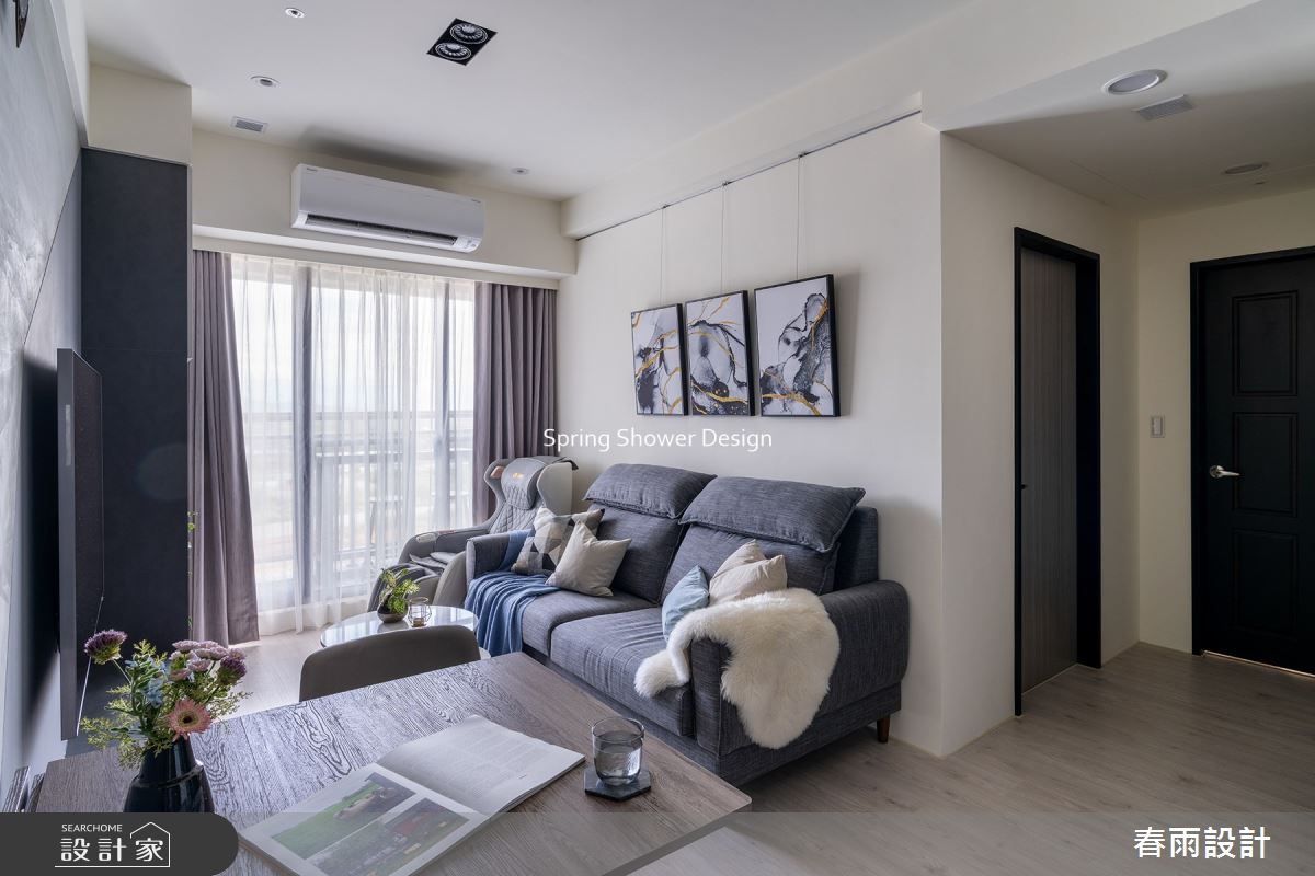 新成屋(5年以下)＿現代風客廳案例圖片＿春雨設計＿春雨_146 金捷市之11