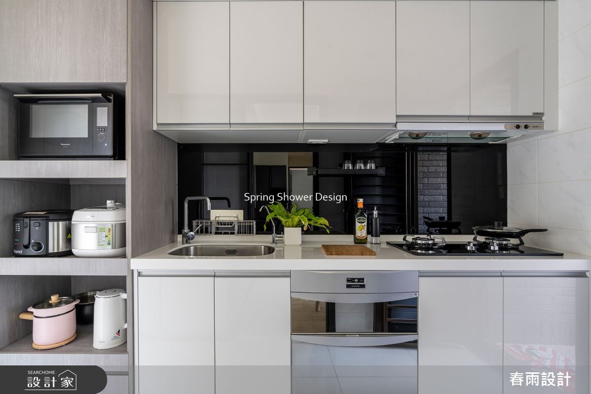 新成屋(5年以下)＿現代風廚房案例圖片＿春雨設計＿春雨_146 金捷市之14