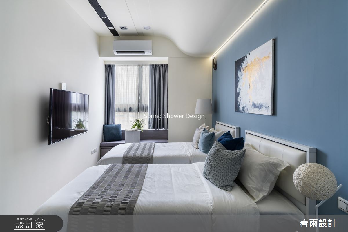 新成屋(5年以下)＿現代風臥室案例圖片＿春雨設計＿春雨_146 金捷市之23