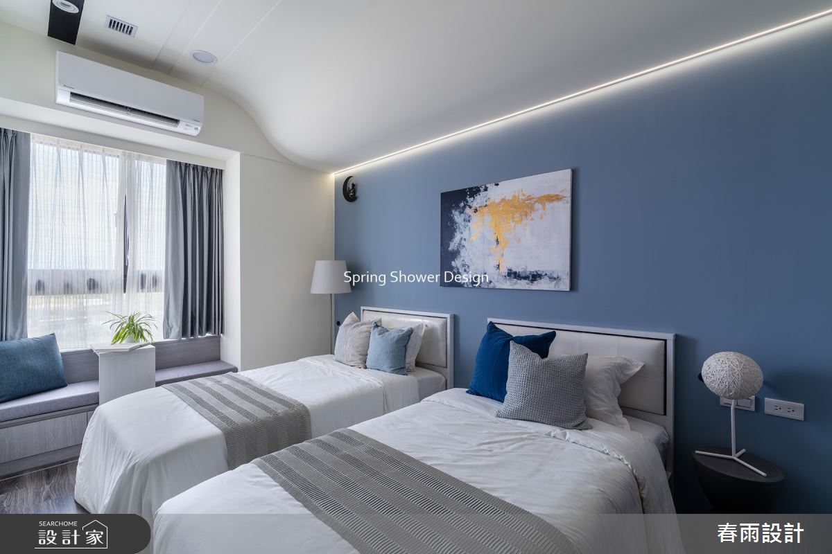 新成屋(5年以下)＿現代風臥室案例圖片＿春雨設計＿春雨_146 金捷市之24