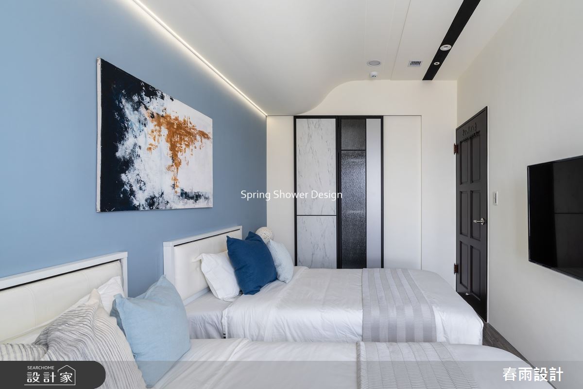 新成屋(5年以下)＿現代風臥室案例圖片＿春雨設計＿春雨_146 金捷市之29